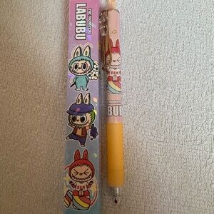 Labubu Kids Toy Pen - Yellow